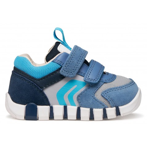 Sneakers Geox B Iupidoo B3555D 02214 C4S1L Dk Sky Lt Grey