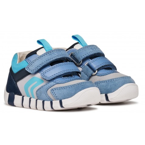 Sneakers Geox B Iupidoo B3555D 02214 C4S1L Dk Sky Lt Grey