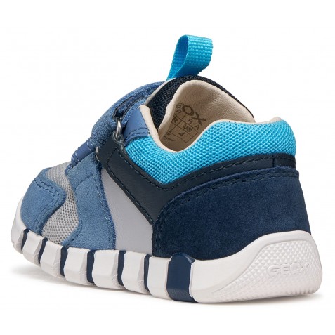 Sneakers Geox B Iupidoo B3555D 02214 C4S1L Dk Sky Lt Grey