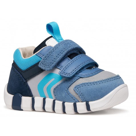Sneakers Geox B Iupidoo B3555D 02214 C4S1L Dk Sky Lt Grey