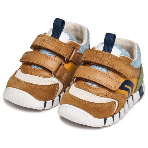 Sneakers Geox B Iupidoo B3555D 02214 C5G2Q Caramel Ochre Sneakers Geox B Iupidoo B3555D 02214 C5G2Q Caramel Ochre