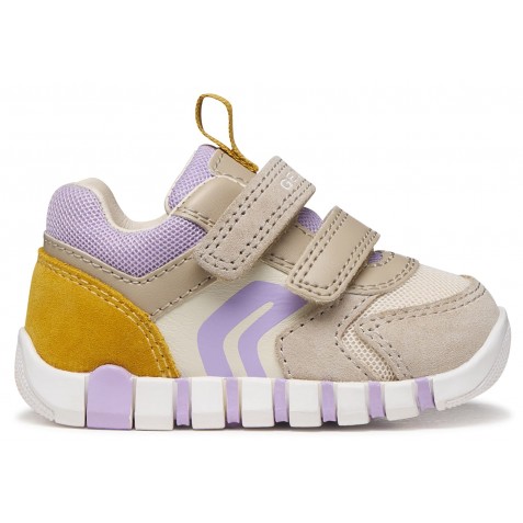 Sneakers Geox B Iupidoo B3558C 02214 C0265 Beige Lilac Sneakers Geox B Iupidoo B3558C 02214 C0265 Beige Lilac