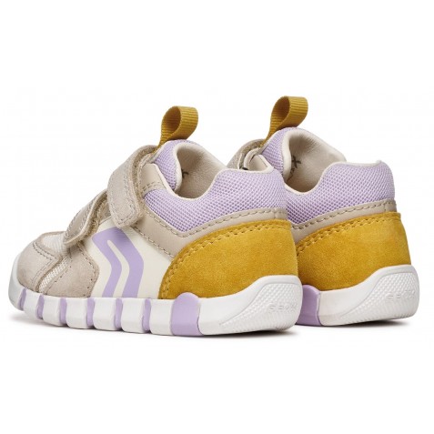 Sneakers Geox B Iupidoo B3558C 02214 C0265 Beige Lilac Sneakers Geox B Iupidoo B3558C 02214 C0265 Beige Lilac