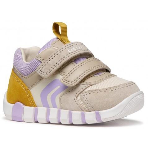 Sneakers Geox B Iupidoo B3558C 02214 C0265 Beige Lilac Sneakers Geox B Iupidoo B3558C 02214 C0265 Beige Lilac