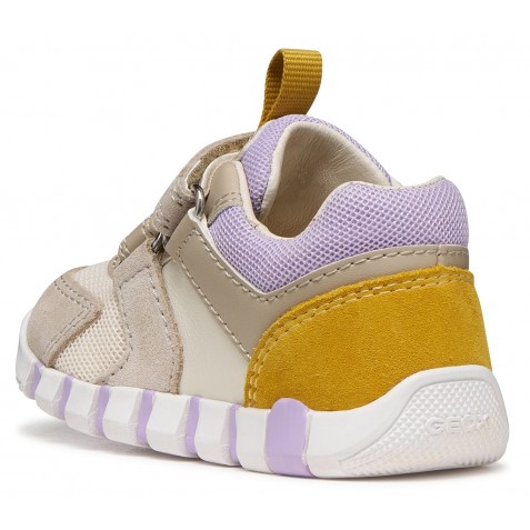 Sneakers Geox B Iupidoo B3558C 02214 C0265 Beige Lilac Sneakers Geox B Iupidoo B3558C 02214 C0265 Beige Lilac