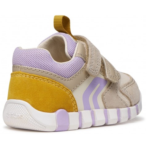 Sneakers Geox B Iupidoo B3558C 02214 C0265 Beige Lilac Sneakers Geox B Iupidoo B3558C 02214 C0265 Beige Lilac