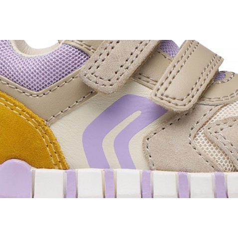 Sneakers Geox B Iupidoo B3558C 02214 C0265 Beige Lilac Sneakers Geox B Iupidoo B3558C 02214 C0265 Beige Lilac