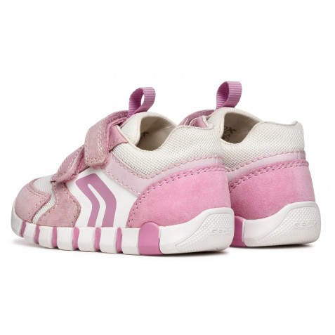 Sneakers Geox B Iupidoo B3558C 02214 C5825 Rose White
