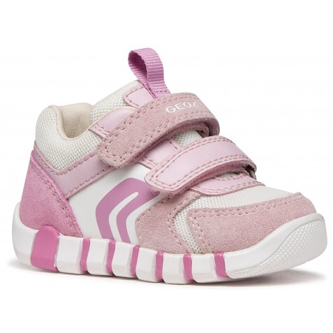 Sneakers Geox B Iupidoo B3558C 02214 C5825 Rose White