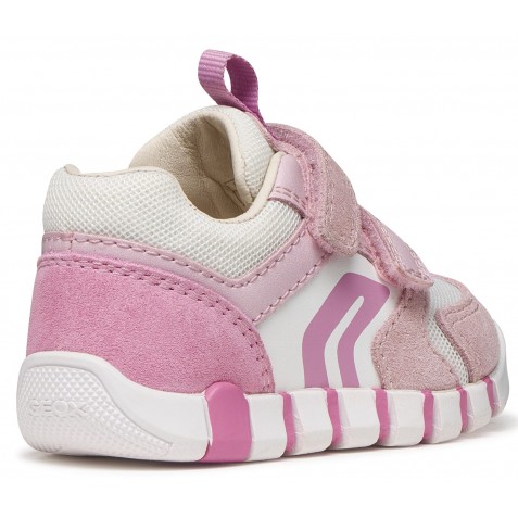 Sneakers Geox B Iupidoo B3558C 02214 C5825 Rose White
