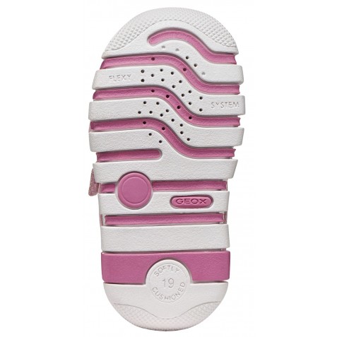 Sneakers Geox B Iupidoo B3558C 02214 C5825 Rose White