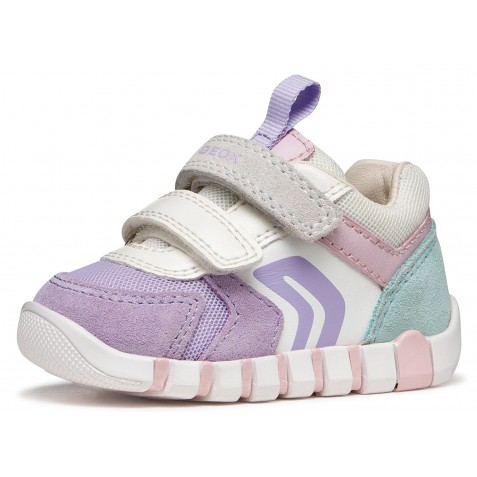 Sneakers Geox B Iupidoo B3558C 02214 C8Q1Z Lavender White