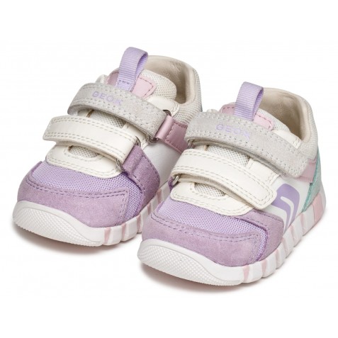 Sneakers Geox B Iupidoo B3558C 02214 C8Q1Z Lavender White
