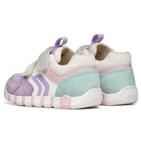Sneakers Geox B Iupidoo B3558C 02214 C8Q1Z Lavender White