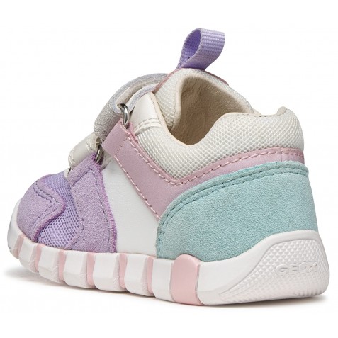 Sneakers Geox B Iupidoo B3558C 02214 C8Q1Z Lavender White