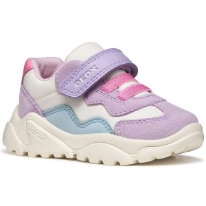 Sneakers Geox B Ciufciuf B455QB 0FU22 C1022 Off White Lilac
