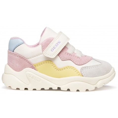 Sneakers Geox B Ciufciuf B455QB 0FU22 C1138 Off White Rose Sneakers Geox B Ciufciuf B455QB 0FU22 C1138 Off White Rose