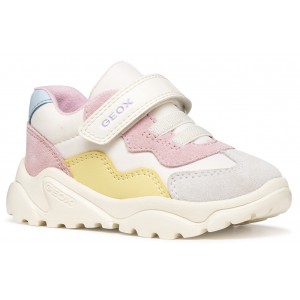 Sneakers Geox B Ciufciuf B455QB 0FU22 C1138 Off White Rose