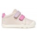 Sneakers barefoot Geox B Steppieup B4663A 000CL C1698 Ivory Dk Pink