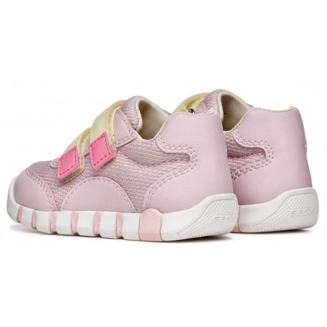 Sneakers Geox B Iupidoo B3558A 01454 CE82M Pink Lt Yellow Sneakers Geox B Iupidoo B3558A 01454 CE82M Pink Lt Yellow