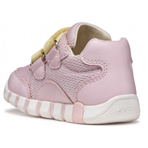Sneakers Geox B Iupidoo B3558A 01454 CE82M Pink Lt Yellow Sneakers Geox B Iupidoo B3558A 01454 CE82M Pink Lt Yellow