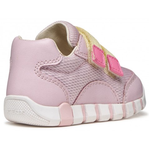 Sneakers Geox B Iupidoo B3558A 01454 CE82M Pink Lt Yellow Sneakers Geox B Iupidoo B3558A 01454 CE82M Pink Lt Yellow