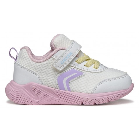 Sneakers Geox B Sprintye B454TD 01454 C0406 White Pink