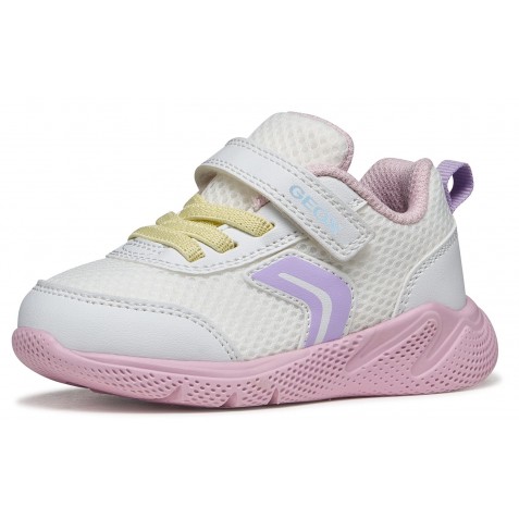 Sneakers Geox B Sprintye B454TD 01454 C0406 White Pink