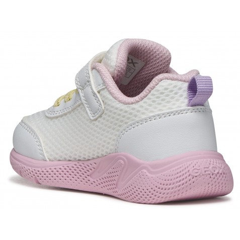 Sneakers Geox B Sprintye B454TD 01454 C0406 White Pink