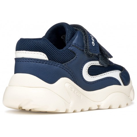 Sneakers Geox B Ciufciuf B655RA 0BC14 CB41Z Lt Navy White