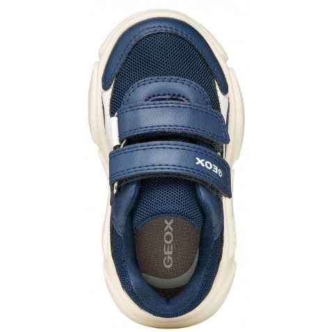 Sneakers Geox B Ciufciuf B655RA 0BC14 CB41Z Lt Navy White