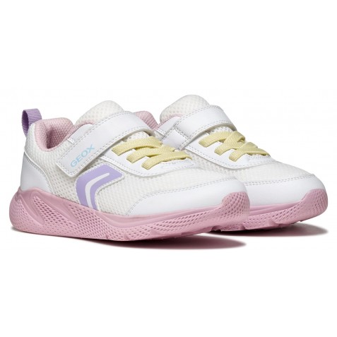 Sneakers Geox J Sprintye J36FWB 01454 C0406 White Pink