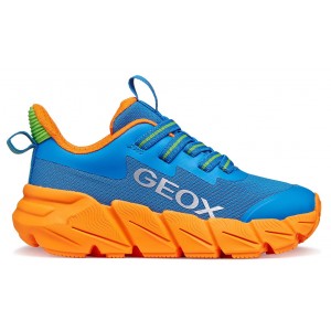 Sneakers Geox J Flexyper Fast J46N1A 0149J C0573 Lt Blue Orange