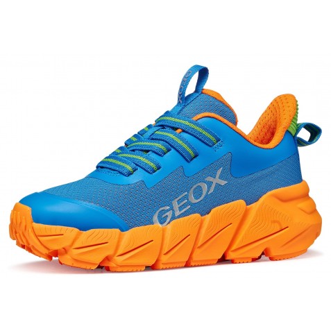Sneakers Geox J Flexyper Fast J46N1A 0149J C0573 Lt Blue Orange