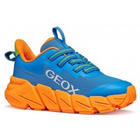 Sneakers Geox J Flexyper Fast J46N1A 0149J C0573 Lt Blue Orange