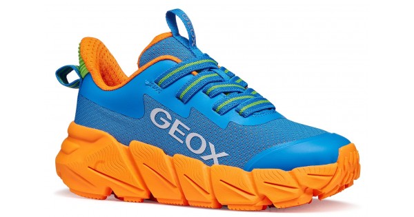 Sneakers Geox J Flexyper Fast J46N1A 0149J C0573 Lt Blue Orange