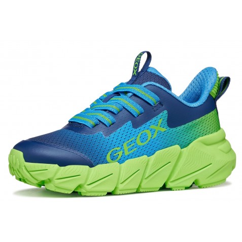 Sneakers Geox J Flexyper Fast J46N1A 02A9J C4378 Lt Blue Lime