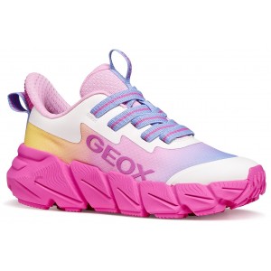 Sneakers Geox J Flexyper Fast J55N5A 02A9J C8238 Fuchsia Multicolor