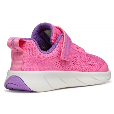 Sneakers barefoot Geox J Foot Run J65PCA 06K9J CE88Q Pink Lavender Sneakers barefoot Geox J Foot Run J65PCA 06K9J CE88Q Pink Lavender