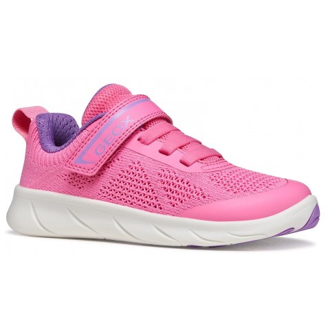 Sneakers barefoot Geox J Foot Run J65PCA 06K9J CE88Q Pink Lavender Sneakers barefoot Geox J Foot Run J65PCA 06K9J CE88Q Pink Lavender