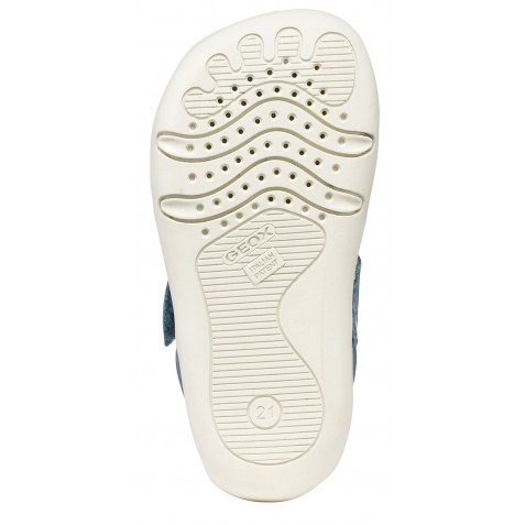 Sandale barefoot Geox B Steppieup B555WA 000CL C4017 Lt Sky