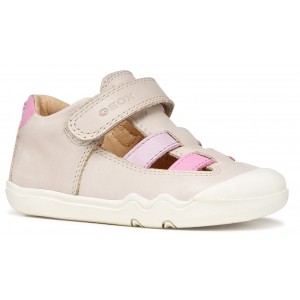 Sandale barefoot Geox B Steppieup B5563A 000CL C0175 Ivory Pink