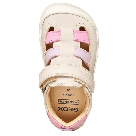 Sandale barefoot Geox B Steppieup B5563A 000CL C0175 Ivory Pink
