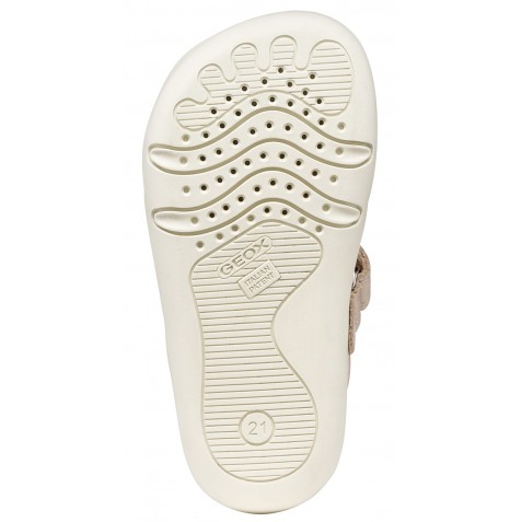 Sandale barefoot Geox B Steppieup B5563A 000CL C0175 Ivory Pink