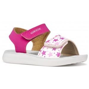Sandale Geox B Sandal Lightfloppy B455TB 05404 C0886 Fuchsia White
