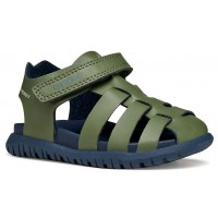 Sandale Geox B Sandal Fusbetto B556AA 000BC CF3F4 Sage Navy