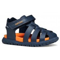 Sandale Geox B Sandal Fusbetto B556AA 000BC C0820 Navy Orange Sandale Geox B Sandal Fusbetto B556AA 000BC C0820 Navy Orange