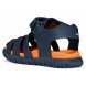 Sandale Geox B Sandal Fusbetto B556AA 000BC C0820 Navy Orange