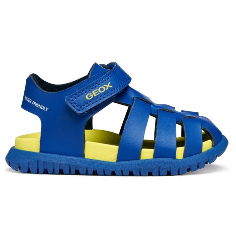 Sandale Geox B Sandal Fusbetto B556AA 000BC C4344 Royal Lime