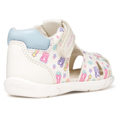 Sandale Geox B Sandal Zapito B556FB 05404 C0270 White Lt Blue